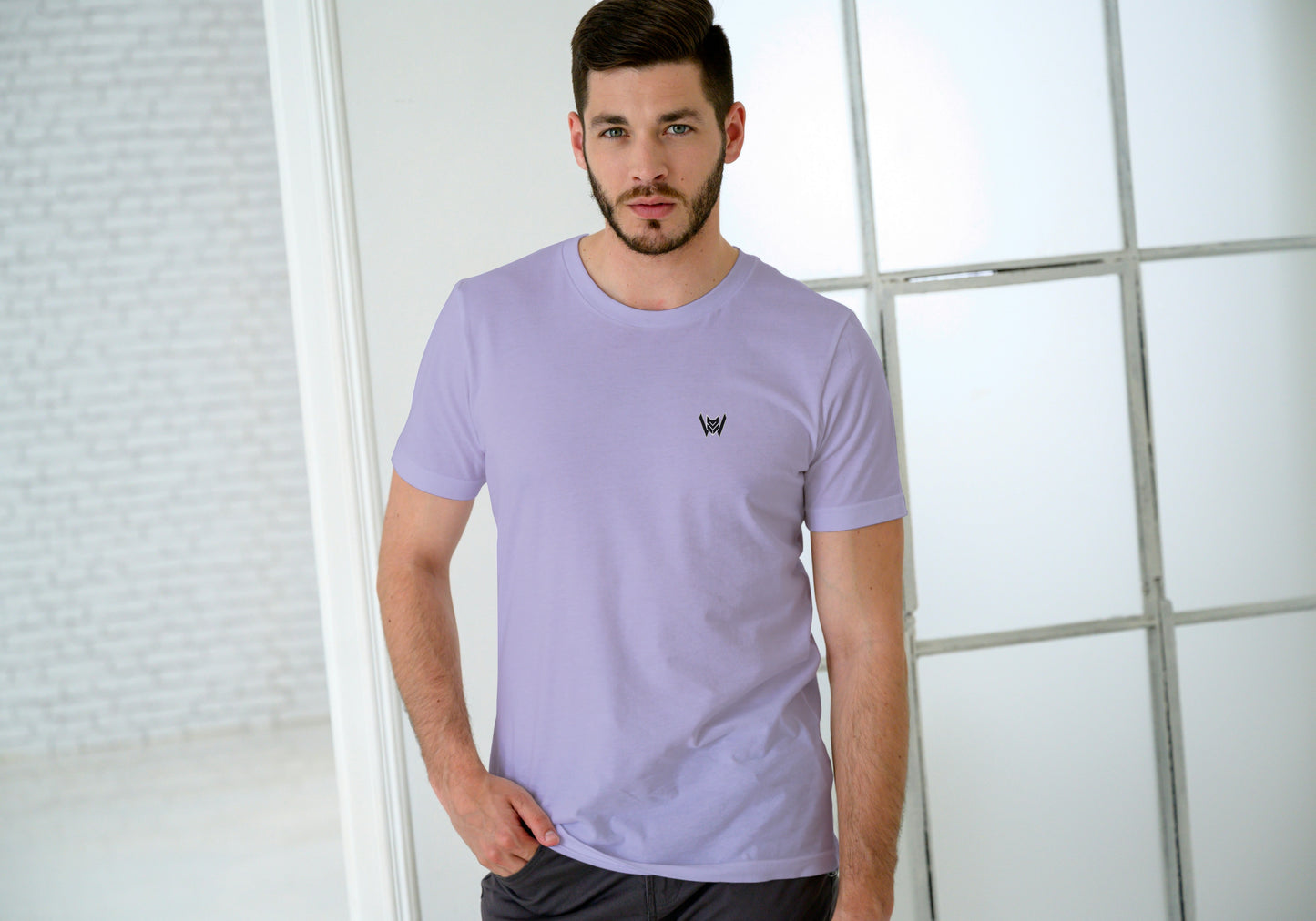 Lilac Comfort Supima Tee