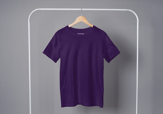 Plum Plain Tee