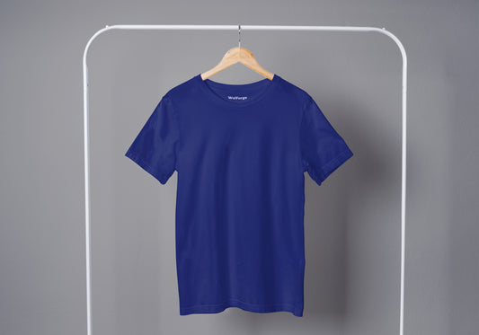 Regal Blue Plain Tee