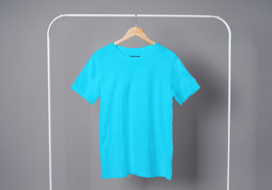 Sky Blue Plain Tee